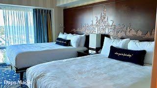 Disneyland Hotel | Frontier Tower Room Tour | Disneyland Resort 2024 4K