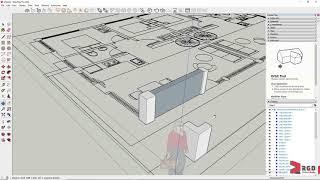 Architectural Modeling Pt 1: Importing and Preparing 2D CAD Drawings for Sketchup Modeling