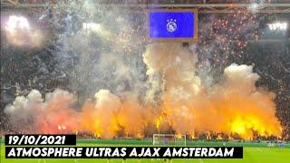 ATMOSPHERE ULTRAS AJAX || Ajax Amsterdam vs Dortmund 19/10/2021