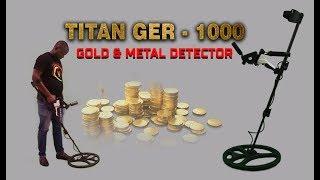 Best Underground Gold, Metals, Treasures, Voids, and Caves Detector -TITAN GER -1000 ( 5 SYSTEMS )