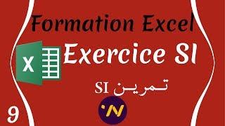 9_ Formation Excel Exercice sur les fonctions SI