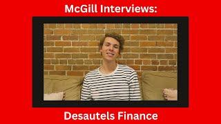 FINANCE at MCGILL DESAUTELS??