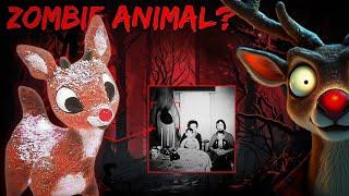 The Terrifying Truth About Rudolph the Red-Nosed Reindeer - Haunted Zombie