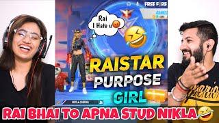 Raistar proposed Girls on live  || Funny moments of Raistar | Gareen Free Fire Reaction