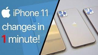 iPhone 11 Pro Max - What's NEW in 1 Minute!