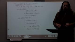 Module 10, Lecture 1: Power, Authority, and Government