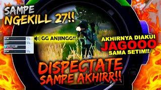 TEMEN SETIM SAMPE TERCENGANG OPEN MIC!! NGEKILL 27 DISPECTATE SAMPE AKHIR!! | PUBG MOBILE INDONESIA