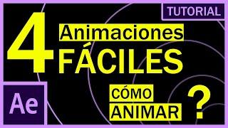 ¿CÓMO ANIMAR? - Animaciones FÁCILES Y BÁSICAS en After Effects para PRINCIPIANTES - lentedl