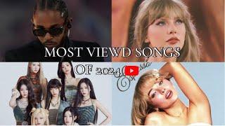 most viewed music video on youtube 2024