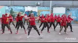 CIKINI GONDANGDIA tik tok viral _ senam kreasi bersama team Gegana #choreo by Rere zeva