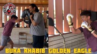 PAD WORK/ COBRA REFLEX BAG TRAINING- Buka Boxing Khabib “The Eagle” Gloves