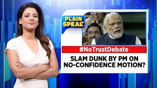 No Confidence Motion: Slam Dunk By PM Modi? | No Trust Debate | Lok Sabha Plain Speak | INDIA Vs NDA