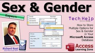 How to Store Multiple Options for Sex & Gender in Your Microsoft Access Database