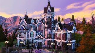 The Sims 4 VAMPIRE MANSION | Speed Build