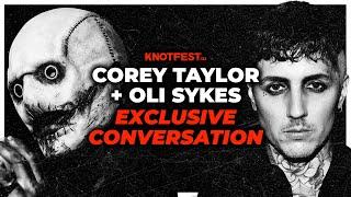 COREY TAYLOR x OLI SYKES Conversation: Bring Me the Horizon's "Eyeless", Slipknot's Iowa, and more