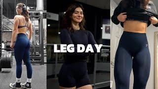 FULL LEG DAY ROUTINE (and squat PR!!)