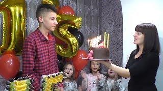 День рождения моего сына Олега Праздничный торт Фруктовая цифра