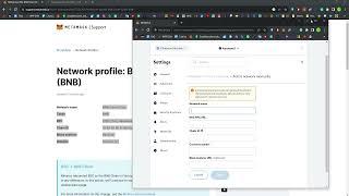 Tupan Tutorial: How to Add the BNB Smart Chain to Metamask Wallet