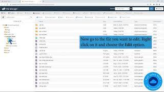 How to Edit file in the cPanel File Manager with Full Value Host