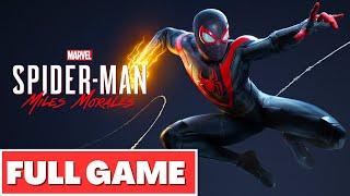 SPIDER-MAN MILES MORALES Gameplay Walkthrough FULL GAME - No Commentary