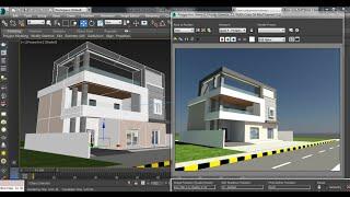 Mental ray exterior light & render tutorial | Render with Mental Ray | mental ray render setting