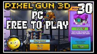 Pixel Gun 3D (PC) F2P Part 30: Clan War vs Hurricana & Opening Chests!