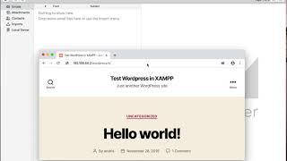 XAMPP OSX email catching