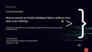 How to survive an Oracle Database failure without your users ever noticing