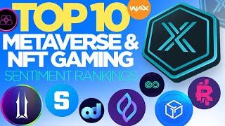 Top 10 Metaverse & NFT Gaming | Sentiment Analysis Update