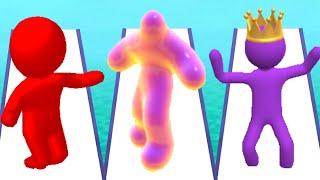 COLOR RUN STICKMAN 3D vs BLOB RUNNER 3D vs GIANT RUSH