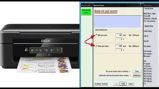 RESET LEVELS OF INK EPSON L380 , L382 And L386 ,L383 L385 L485 Ink pad