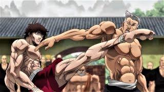 Baki Fights Cho at Kaioh Temple Arena Scene | Baki 2018 Episode 26 ENG SUB