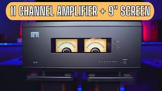 VU Meters + Spectrum Analyzers! 11 Channel Amplifier, Summit Hifi A11 Overview!