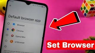 Google Chrome As Default Browser in Mobile Phone || Any Device || New Setting 2022