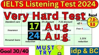 Difficult IELTS Listening Practice Test 22 June 2024 with Answers | IELTS | IDP & BC