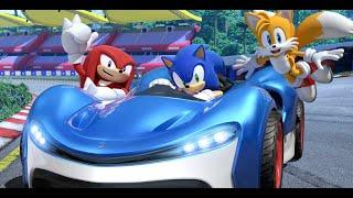 sonic y los papus juegan a TEAM SONIC RACING #2