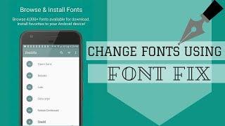 How to Change Fonts Using FontFix?