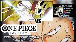 One Piece Card Game Casual Match Booster OP09 (Part 21) - Enel vs Smoker