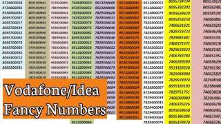 Best Vodafone / Idea Fancy Numbers|Fancy Idea phone numbers|For more details contact: 8310827916