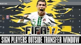 FIFA 17 CAREER MODE TIPS AND TRICKS: Sign Players Outside Transfer Window! 