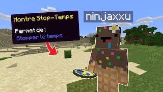 Minecraft mais je peux stopper le Temps.. (ultra stylé)