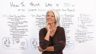 How to Think Like a CEO - Project Management & Leadership Training