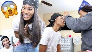 TRANSFORMING MY GIRLFRIEND INTO ME!!