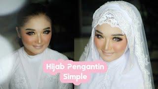 Hijab Pengantin Wedding Tutorial Video Full #3