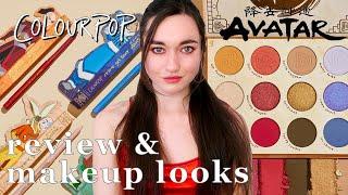 AVATAR The Last Airbender Collection by Colourpop Unboxing + 4 Makeup Looks