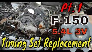 Ford F-150 5.4L 3v Timing Chain Replacement Pt 1