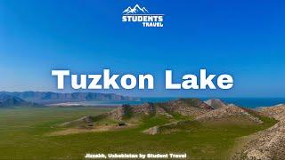 Tuzkon lake, Jizzakh, Uzbekistan, the most beautiful lake️