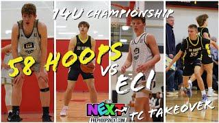 14U Champ Game Highlights: 58 Hoops vs ECI Prep Hoops Next TC Takedowm 2024
