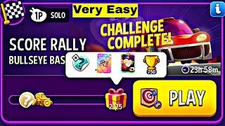 bullseye bash rainbow solo challenge | match masters | score rally solo challenge