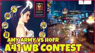 BLANK AND DRAGON PT VS AMY ARMY AT A41 WB CONTEST | FAMOUS FAMILY VS HOF RESISTANCE | TTS POV | MIR4